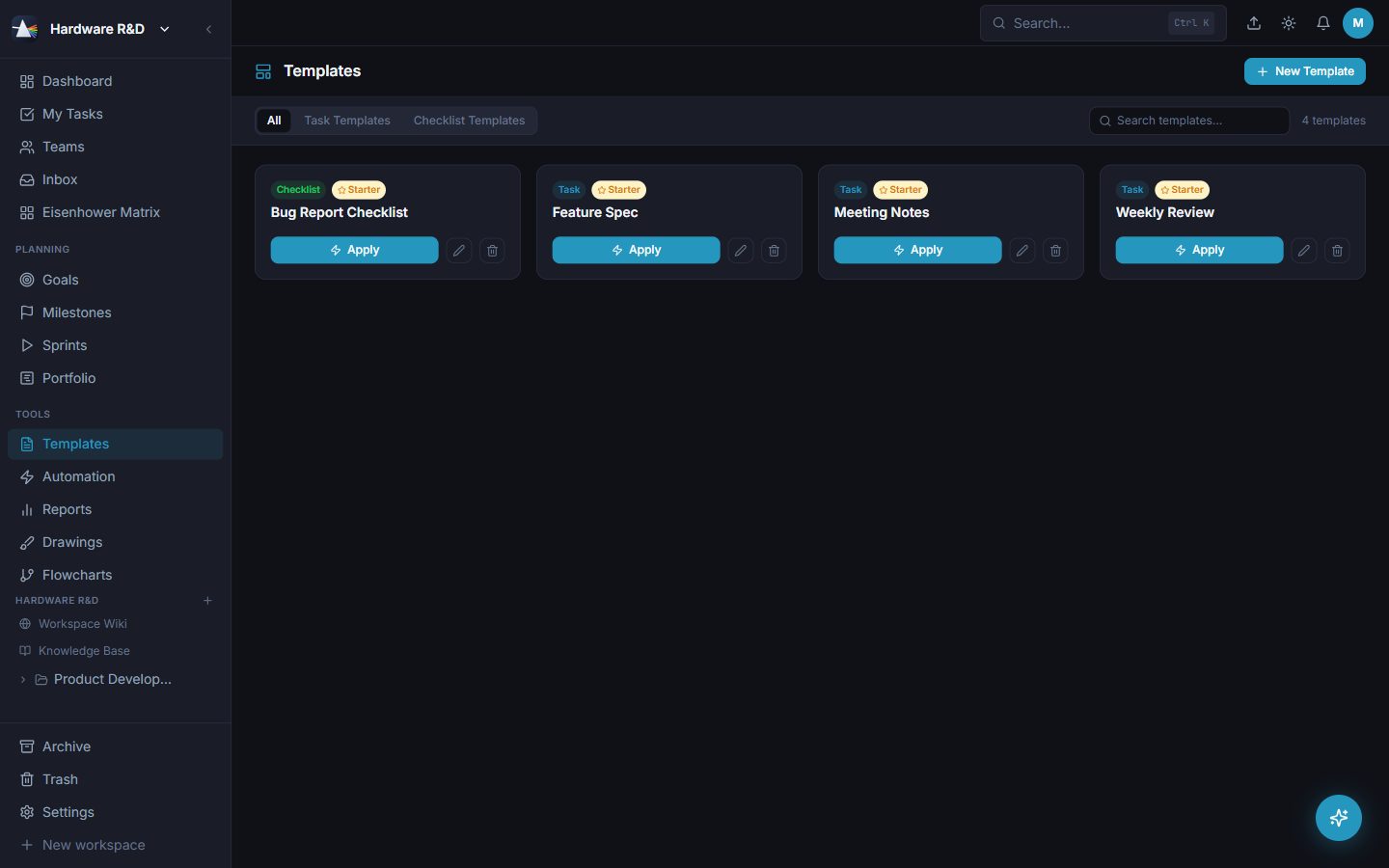 The template library
